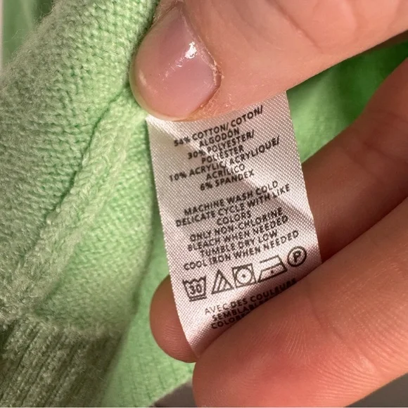 LOFT Mint Green Button-Up Cardigan - Picture 5 of 5